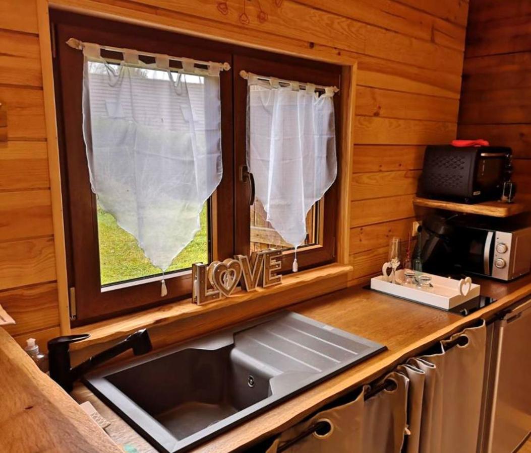 Chalet Chaleureux A Louatre Avec Piscine Partagee エクステリア 写真