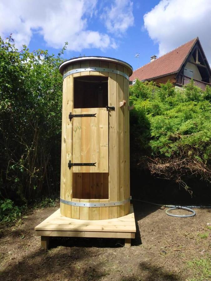 Chalet Chaleureux A Louatre Avec Piscine Partagee エクステリア 写真
